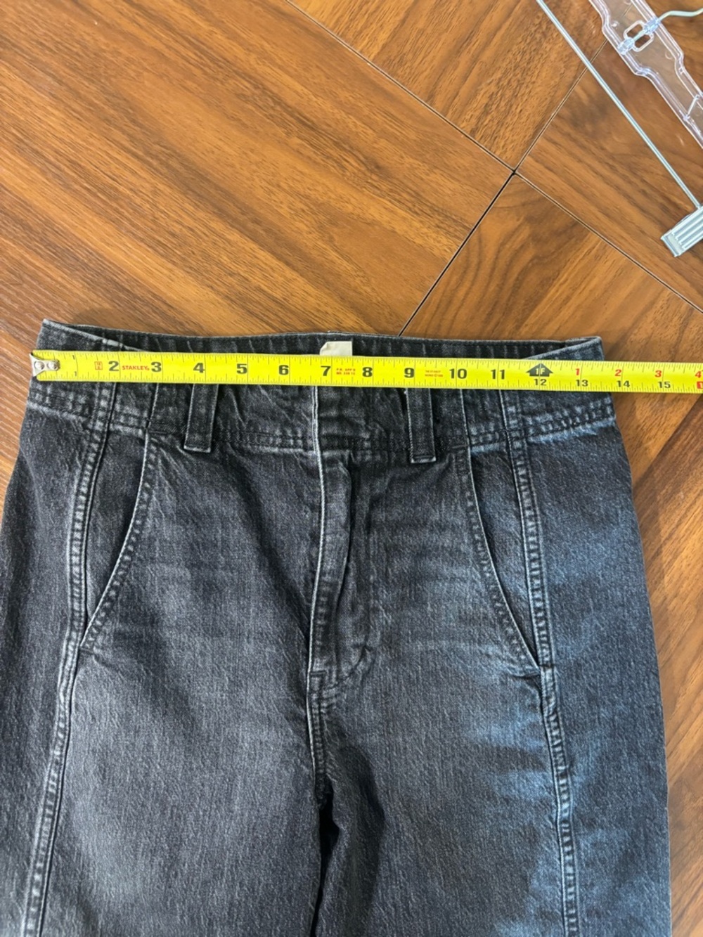 Madewell tapered denim trousers Black - Picture 15 of 15